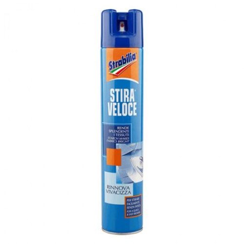 Apret Rufe Spray Stira Veloce Strabilia, 500 ml, usureaza calcarea si parfumeaza